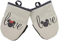 Disney Kitchen Neoprene Mini Oven Mitts, 2pk-Heat Resistant Oven Gloves With Insulation Ideal For Handling Hot Kitchenware-Non-Slip Grip, Hanging Loop, 5.5 X 7 Inches - Minnie Bows And Mickey Dots 24 Disney Kitchen Neoprene Mini Oven Mitts, 2pk-Heat Resistant Oven Gloves With Insulation Ideal For Handling Hot Kitchenware-Non-Slip Grip, Hanging Loop, 5.5 X 7 Inches - Minnie Bows And Mickey Dots -Wilton Shop 41mOBveJ0vL. AC