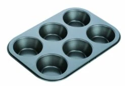 Muffins Pan Delicia, 6 Pieces