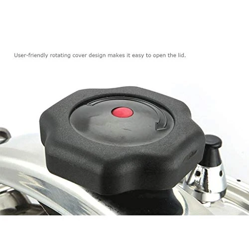 Stainless Steel Pressure Cooker With Easy Lock Lid,Multi-Function Electric Pressure Cooker Sauté, Steam And Rice Smart Cooking Presets (Size : 3L) (4L) (5L) 4 Stainless Steel Pressure Cooker With Easy Lock Lid,Multi-Function Electric Pressure Cooker Sauté, Steam And Rice Smart Cooking Presets (Size : 3L) (4L) (5L) - Image 2