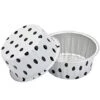3 2/5" 125ml 100/PK 4OZ Disposable Aluminum Foil Cups For Muffin Cupcake Baking Bake Utility Ramekin Cup (Spot) 2 3 2/5" 125ml 100/PK 4OZ Disposable Aluminum Foil Cups For Muffin Cupcake Baking Bake Utility Ramekin Cup (Spot) -Wilton Shop 41mb49y2RpL