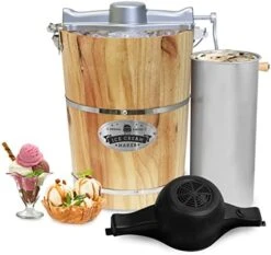 Americana Collection Elite EIM520M 1 Quart Automatic Easy Homemade Electric Ice Cream Maker, Frozen Yogurt, Sorbet, Gelato Treat, With Recipes, Mint -Wilton Shop 41mjwMDBJXL. AC