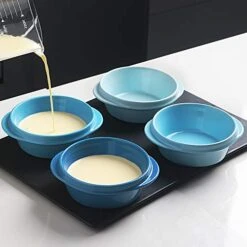 Porcelain Ramekins For Creme Brulee 10 Ounce,Integrated Double Handle Souffle Dishes For Baking,Ice Cream,Chicken Pot Pies,Oven Safe-Set Of 6(Similarcolour) 15 Porcelain Ramekins For Creme Brulee 10 Ounce,Integrated Double Handle Souffle Dishes For Baking,Ice Cream,Chicken Pot Pies,Oven Safe-Set Of 6(Similarcolour) -Wilton Shop 41nCQUd8KYL