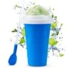 Slushy Cup, Slushie Cup Tik Tok Trend Items, Slushie Maker Cup, Frozen Magic Slushy Maker Cup, Slushie Cup Maker Squeeze, Cool Stuff Ice Cream Maker For Kids Teens Family (Blue) -Wilton Shop 41nDQIyZ99L