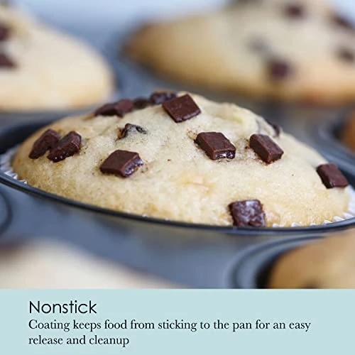 16640 Muffin/Cupcake Pan, Standard, Grey 5 16640 Muffin/Cupcake Pan, Standard, Grey - Image 3