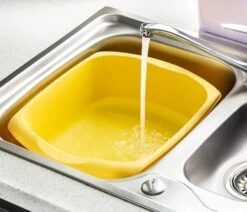 631895 9.5 Litre Large Rectangular Bowl, Yellow -Wilton Shop 41nHO7BO46S