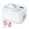 1 Quart Automatic Ice Cream Maker With Compressor, No Pre-freezing, 4 Modes Frozen Yogurt Machine With LCD Display & Timer, Electric Sorbet Maker Gelato Maker, Keep Cool Function -Wilton Shop 41nJZd9dX2L