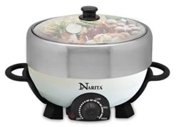 Muiti-Functional Hot Pot Cooker With Non Stick Grill Pan,Shabu Shabu Hot Pot By C&H