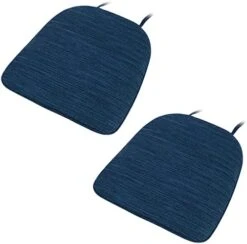 Baibu Super Soft Metal Dining Chair Pads Bar Stool Cushion With Ties For Metal Chairs Or Bar Stools - One Cushion Only (Gray Black, 14x14x1.5in) -Wilton Shop 41nipMqlzVL. AC