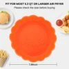 Air Fryer Silicone Pot - CRTHL Halloween Decorations Silicone Air Fryer Liner 7inch Reusable Heat Resistant Easy Cleaning Air Fryer Silicone Basket For 3 To 5 QT For Air Fryer Oven Accessories 2 Air Fryer Silicone Pot - CRTHL Halloween Decorations Silicone Air Fryer Liner 7inch Reusable Heat Resistant Easy Cleaning Air Fryer Silicone Basket For 3 To 5 QT For Air Fryer Oven Accessories -Wilton Shop 41o3jwMzPWL