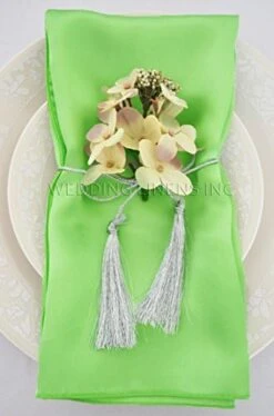 10 Pcs Satin 20" X 20" Dinner Table Linen Napkins For Restaurant Kitchen Dining Wedding Party Banquet Events - Copper -Wilton Shop 41o5n0p1T2L. AC