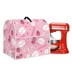 Strawberry Rabbit Kitchen Mixer With Organizer Bag Dust Cover Kitchen Stand Mixer Cover Kitchen Dust-proof Covers For Stand Mixer With Top Handle 20 Strawberry Rabbit Kitchen Mixer With Organizer Bag Dust Cover Kitchen Stand Mixer Cover Kitchen Dust-proof Covers For Stand Mixer With Top Handle -Wilton Shop 41o9iqR1UcL