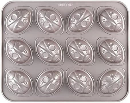 Twinkie Cake Pan, 8-Cavity Non-Stick Mini Hotdog-Shaped Muffin Eclair Bakeware For Oven Baking (Champagne Gold) 14 Twinkie Cake Pan, 8-Cavity Non-Stick Mini Hotdog-Shaped Muffin Eclair Bakeware For Oven Baking (Champagne Gold) - Image 12