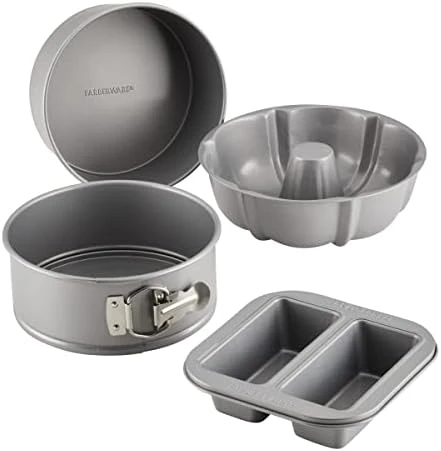 Specialty Bakeware Nonstick Baking Set For Pressure Cooker Or In The Oven, 4 Piece, Gray 9 Specialty Bakeware Nonstick Baking Set For Pressure Cooker Or In The Oven, 4 Piece, Gray - Image 7