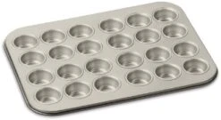 Cuisinart Chef's Classic Nonstick Bakeware 24-Cup Mini Muffin Pan, Champagne -Wilton Shop 41oeaFu7S2L. AC 1