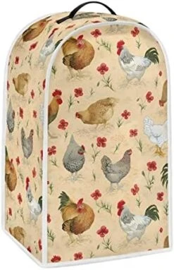 FUIBENG Colorful Daisy Flower Small Kitchen Appliance Covers For Stand Mixer Or Coffee Maker,Washable And Durable Blender Covers For Kitchen -Wilton Shop 41ofuD3mQsL. AC