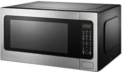 Black & Decker Lack+Decker EM262AMY-PHB 2.2 Cu. Ft. Microwave With Sensor Cooking, Stainless Steel