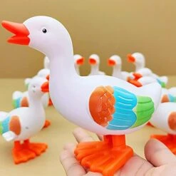 Winding Clockwork Toy Jumping Big White Duck Simulation Animal Infant Enlightenment Boys And Girls Learn To Climb 1 To 8 Years Old Toy Computer For Toddlers 4 Years Old 12 Winding Clockwork Toy Jumping Big White Duck Simulation Animal Infant Enlightenment Boys And Girls Learn To Climb 1 To 8 Years Old Toy Computer For Toddlers 4 Years Old -Wilton Shop 41p0kGC5JFL