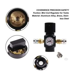 TOPINCN Co2 Regulator Beer Kegerator, Beer Keg Kegerator Regulator Co2 Kegerator Part Beer Keg Regulator Co2 Beer Gas Tap Tool 11 TOPINCN Co2 Regulator Beer Kegerator, Beer Keg Kegerator Regulator Co2 Kegerator Part Beer Keg Regulator Co2 Beer Gas Tap Tool -Wilton Shop 41pFGPXainL