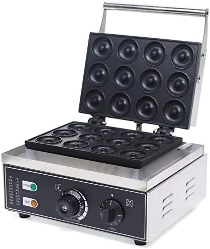 Electric Waffle Maker Machine 2000W, 4 Slice Nonstick Waffle Maker, Commercial Stainless Steel Square Waffle Maker, Temperature And Time Control, For Restaurant Bakeries Snack Bar Home, 50~300℃ 6 Electric Waffle Maker Machine 2000W, 4 Slice Nonstick Waffle Maker, Commercial Stainless Steel Square Waffle Maker, Temperature And Time Control, For Restaurant Bakeries Snack Bar Home, 50~300℃ - Image 4