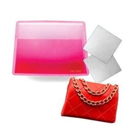 NY Cake Designer Purse Cake Kit Silicone Baking Mold, 8 1/4" X 5 3/4" X 2", Pink 6 NY Cake Designer Purse Cake Kit Silicone Baking Mold, 8 1/4" X 5 3/4" X 2", Pink -Wilton Shop 41pPihgiwfL