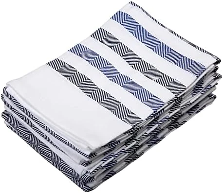 Stripe Kitchen Towels | Pack Of 6 | 18 X 28 Inches | Highly Absorbent |100% Cotton Dish Towels | Tea Towels | Bar Towels | Red 13 Stripe Kitchen Towels | Pack Of 6 | 18 X 28 Inches | Highly Absorbent |100% Cotton Dish Towels | Tea Towels | Bar Towels | Red - Image 11