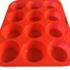 Keliwa's 12 - Cup Silicone Muffin - Cupcake Baking Pan/Non - Stick Silicone Mold/Dishwasher - Microwave Safe -Wilton Shop 41pWgo7BBBL