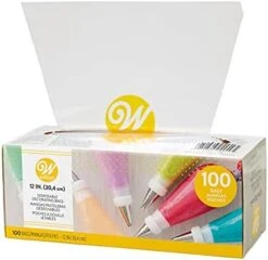 Wilton 12-Inch Disposable Cake Decorating Pastry Bags, 100-Count -Wilton Shop 41pa4qHa0S. AC