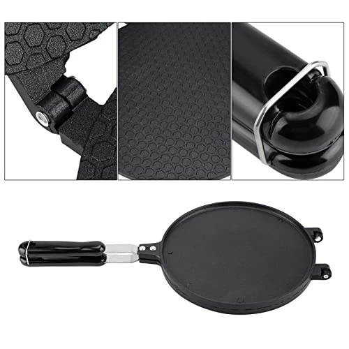 Waffle Cone Maker, Aluminum Alloy Non Stick Cake Griddle Automatic Controlled Egg Roll Mold Crispy Omelette Pan With Cool Touch Handles Kitchen Baking Tool For Home Kitchen DIY Desserts Ice Cream 6 Waffle Cone Maker, Aluminum Alloy Non Stick Cake Griddle Automatic Controlled Egg Roll Mold Crispy Omelette Pan With Cool Touch Handles Kitchen Baking Tool For Home Kitchen DIY Desserts Ice Cream - Image 4