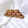 Napkin Rings Set Of 12, Rattan Napkin Holders, Napkin Rings Bulk For Party Decoration, Dinning Table, Everyday, Family Gatherings - A Great Tabletop Décor - Natural -Wilton Shop 41pmtGju4wL