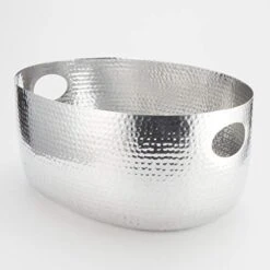 American Metalcraft ATHS10 Hammered Aluminum Beverage Tub, Silver, 10-Quarts -Wilton Shop 41pxCZlMpfL