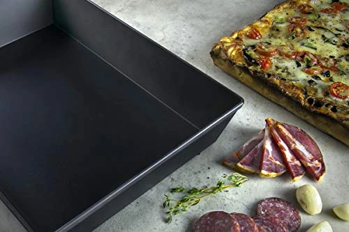 10 By 14 Inch Detroit Style Pizza Pan USA Made Hard-Anodized 4 10 By 14 Inch Detroit Style Pizza Pan USA Made Hard-Anodized - Image 2