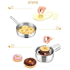 1PC Donut Cake Mould With Dipping Plier Donut Maker Diy Doughnut Cutter Biscuit Stamp Mould Desserts Cutter Doughnut Maker Mold Kitchen Baking Tool 11 1PC Donut Cake Mould With Dipping Plier Donut Maker Diy Doughnut Cutter Biscuit Stamp Mould Desserts Cutter Doughnut Maker Mold Kitchen Baking Tool -Wilton Shop 41qRwPyE2YL