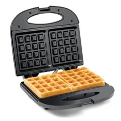 Wilton Shop 13 WM-2207 Electric Nonstick Belgian Waffle Non-Stick Belgian Waffle Maker Iron, Breakfast, Sandwiches, Snacks, Burgers And More, Double