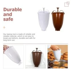 New York Doughnut Making Kit 2Pcs Doughnut Creative Doughnut Tool Diy Doughnut Machine Doughnut Maker For Kitchen Donut Maker Machine Hand Tools