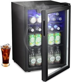 Beverage Refrigerator Cooler - Mini Fridge Soda Or Beer, Wine Or Champagne Cooler For Home/Bar/Office,Adjust Temperature With Glass Door,Shelves,Black Touch Control Panel,2.4Cu.Ft…… 21 Beverage Refrigerator Cooler - Mini Fridge Soda Or Beer, Wine Or Champagne Cooler For Home/Bar/Office,Adjust Temperature With Glass Door,Shelves,Black Touch Control Panel,2.4Cu.Ft…… -Wilton Shop 41qYDJfELXL. AC