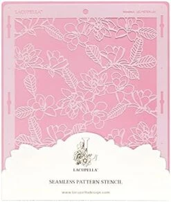 Acupella Cake Stencil - Seamless Delicate Pattern For Decorating Tall Double Barrel Cake To Use With Buttercream, Royal Icing, Ganache, Paint, Airbrush (Deidra) 23 Acupella Cake Stencil - Seamless Delicate Pattern For Decorating Tall Double Barrel Cake To Use With Buttercream, Royal Icing, Ganache, Paint, Airbrush (Deidra) -Wilton Shop 41qbCqsYl6L. AC