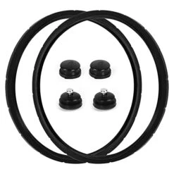 2 Pack 09905 Pressure Canner Sealing Ring Automatic Air Vent/Overpressure Plug Pack Replaces Presto Parts 85141 - Fits Presto Pressure Canner Models: 01710, 01740, 01750, 01770, 01780
