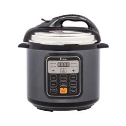 N/A Pressure Cooker 1000W Button Stainless Steel Electric Pressure Cooker 13 In 1 Cooking Mode, Stainless Steel Color