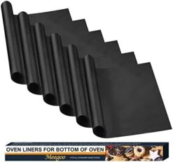 Oven Liners For Bottom Of Oven - 3 Pack Large Thick Heavy Duty Oven Liner - 17"x25" BPA And PFOA Free, Oven Floor Protector Liner For The Bottom Of Electric Oven Gas Oven Or Gas Grills -Wilton Shop 41rIqul4w5L. AC