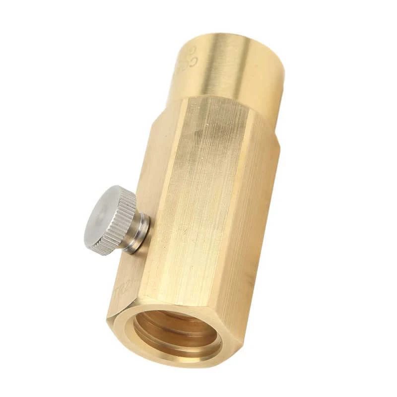 Refill Adapter Brass Low Temperature Available Filling Tank Adapter For Bottle 4 Refill Adapter Brass Low Temperature Available Filling Tank Adapter For Bottle - Image 2