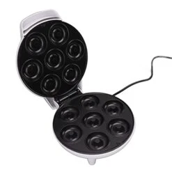 Donut Maker, Powerful Donut Making Machine 1200W Safe Operation Anti Scratch For Kitchen (US 110V)