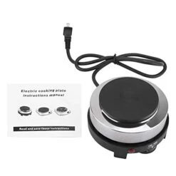 Electric Mini Stove Hot Plate, Countertop Burner 500W 100V, Portable Single Burner Multifunction Heater Plate For Milk Water Coffee Heating, Camping RV Hot Pot -Wilton Shop 41rN5pGW7qL 1