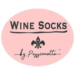 Passionette Fuzzy Wine Socks: If You Can Read This Bring Me A Glass Of Some Wine Novelty Socks - Perfect Valentines Gift Idea For Her - With Cupcake Gift Packaging - Limited Edition (Blissful Blue)