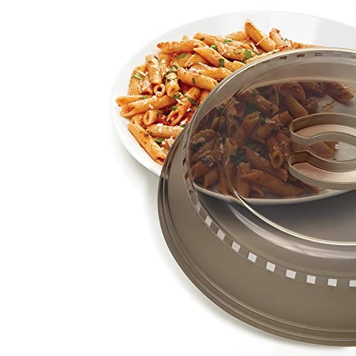 Progressive International Microwave Food Cover, 10.25 Inches, Gray 4 Progressive International Microwave Food Cover, 10.25 Inches, Gray - Image 2