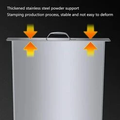 Roll Steamer Rice Noodle Rolls Machine, 53x53x43cm Stainless Steel Chinese Changfen Steamer, 4-Layer Cantonese Household Cuisine Cookware -Wilton Shop 41rycFWwe9L