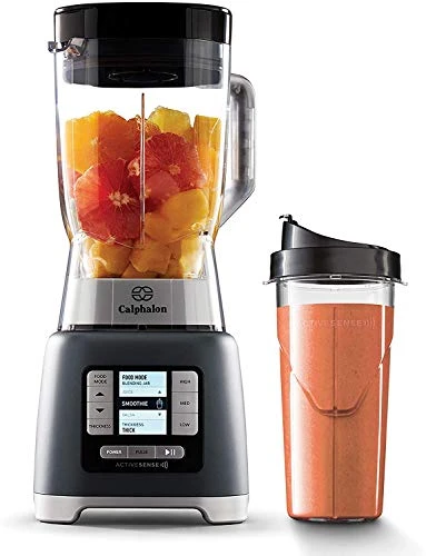Blender For Shakes, Smoothie, Salsa, Milkshake, Frozen Drinks, And Juices With 68-oz BPA-Free Tritan Jar And 24-oz Portable Blender Bottle, ActiveSense 1200-Watt Motor, Dark Stainless Steel 3 Blender For Shakes, Smoothie, Salsa, Milkshake, Frozen Drinks, And Juices With 68-oz BPA-Free Tritan Jar And 24-oz Portable Blender Bottle, ActiveSense 1200-Watt Motor, Dark Stainless Steel