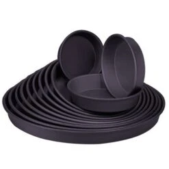 Talcraft - HC90142 - 14 In By 2 In Deep Hard Coat Pizza Pan