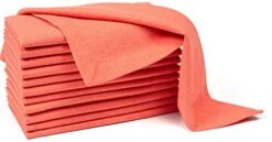 Dinner Napkin 18x18 Inch Coral,Everyday Napkins, Cotton Napkins, Wedding Napkins, Cocktails Napkins, Tailored With Mitered Corners & Generous Hem, Easy Care 21 Dinner Napkin 18x18 Inch Coral,Everyday Napkins, Cotton Napkins, Wedding Napkins, Cocktails Napkins, Tailored With Mitered Corners & Generous Hem, Easy Care -Wilton Shop 41sMZMZVD3L