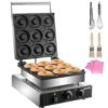Electric Donut Maker, 9 Holes Commercial Donut Machine, 2000W Electric Doughnut Machine, Double-Sided Heating Commercial Donut Maker, For Home & Commercial Use With Non-stick Teflon Coating -Wilton Shop 41sd8FpQDYL