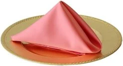 - 10 Pack 20 Inch L'Amour Satin Napkins Black And White, Oversized, Double Folded And Hemmed Table Napkins For Restaurant, Bistro, Wedding, Thanksgiving And Christmas -Wilton Shop 41sg7IBT6BL. AC